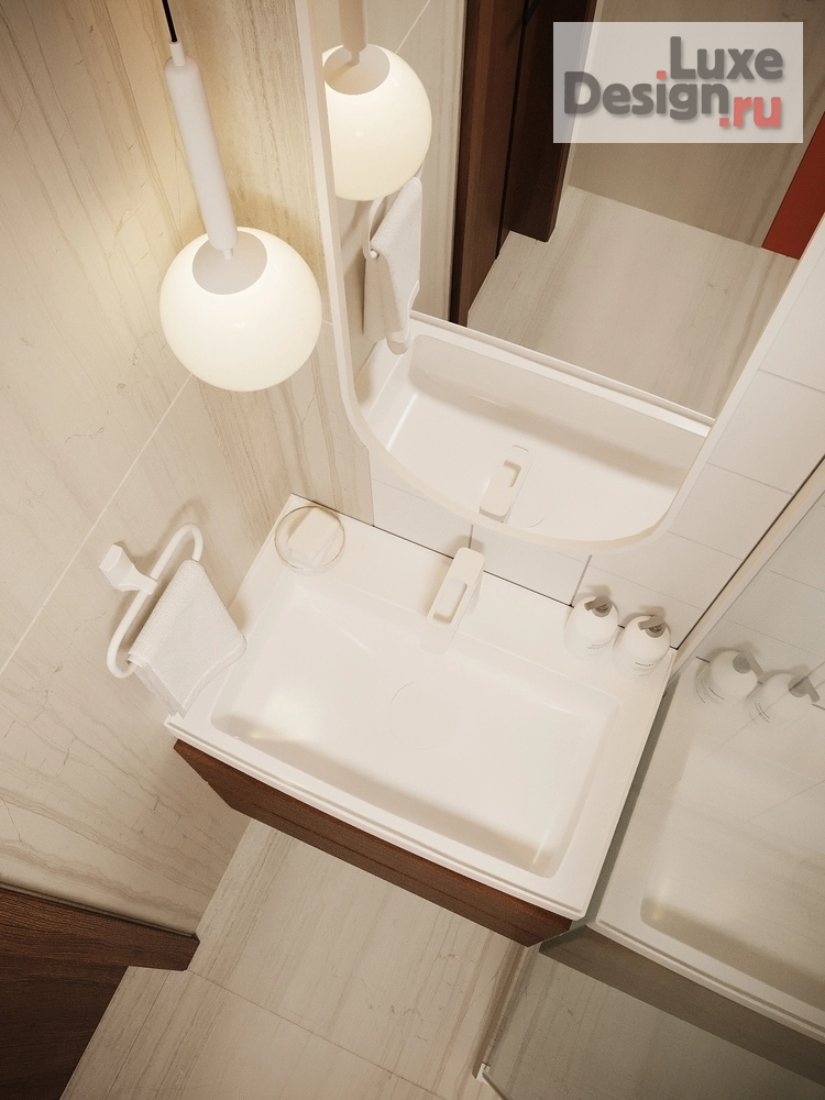 Дизайн интерьера двухкомнатной квартиры "жк.Зиларт " (фото 2)