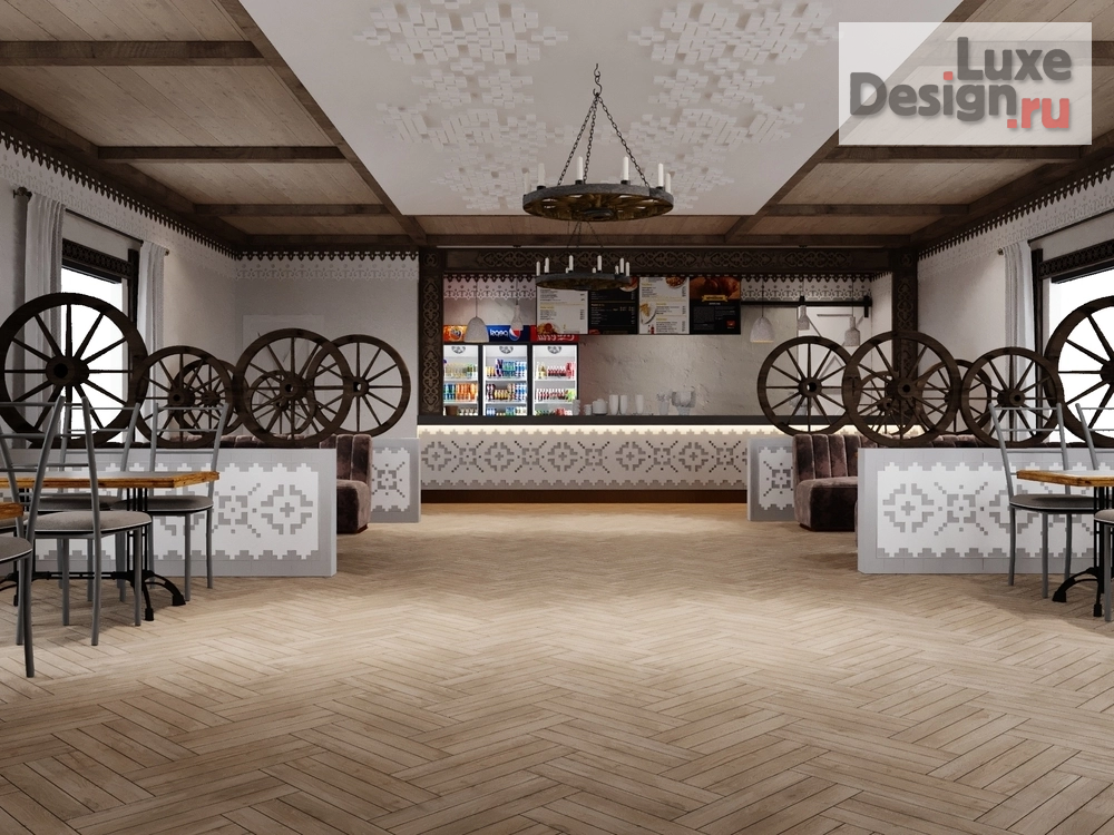 Дизайн интерьера кафе "кафе концепция " (фото 2)