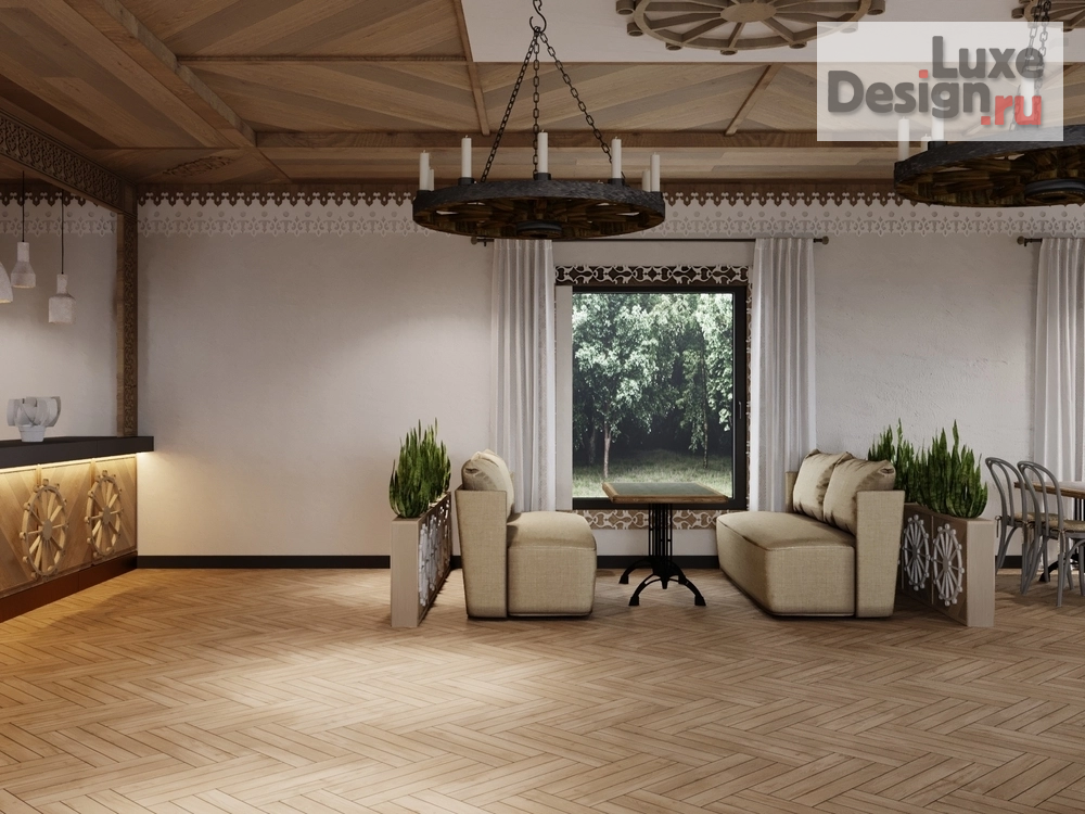 Дизайн интерьера кафе "кафе концепция " (фото 9)