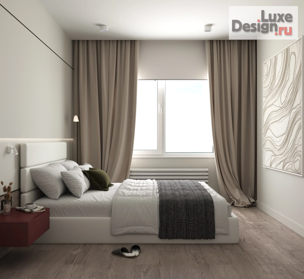 Дизайн интерьера двухкомнатной квартиры "ЖК Улеши" (фото 14)