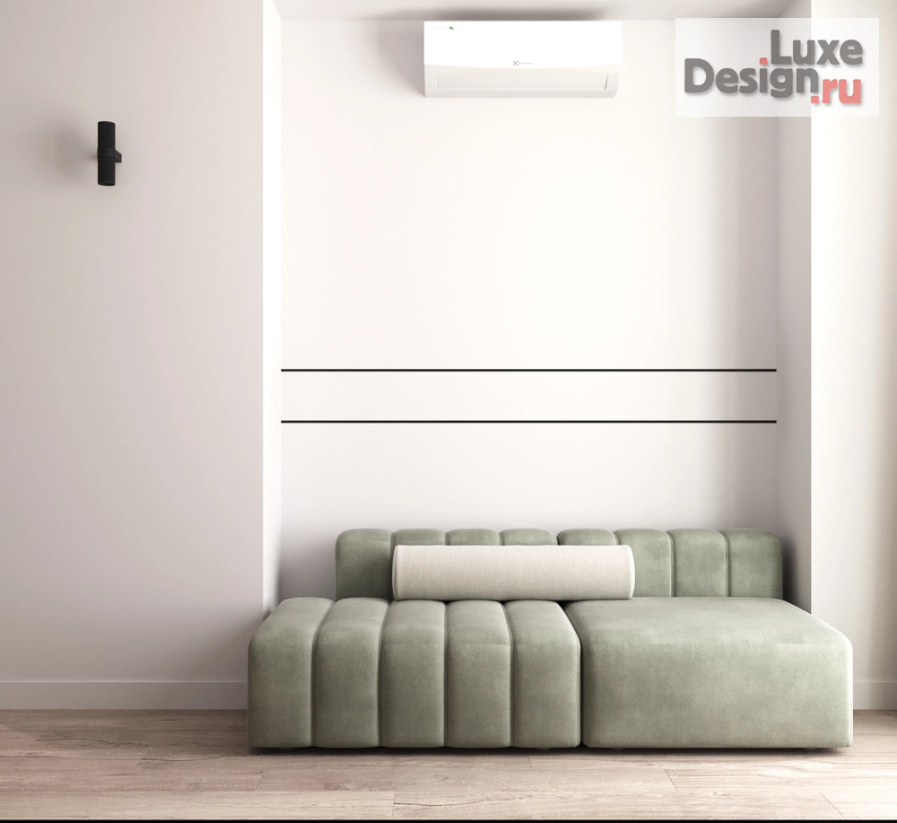 Дизайн интерьера двухкомнатной квартиры "ЖК Улеши" (фото 1)