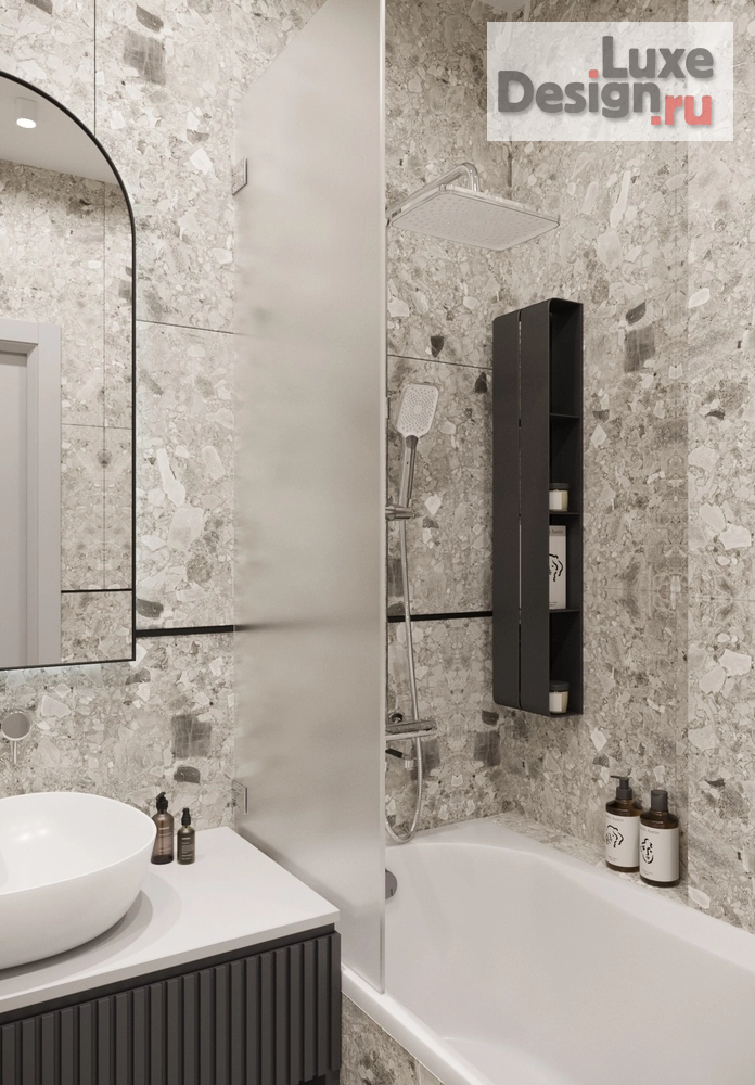 Дизайн интерьера двухкомнатной квартиры "ЖК Улеши" (фото 27)