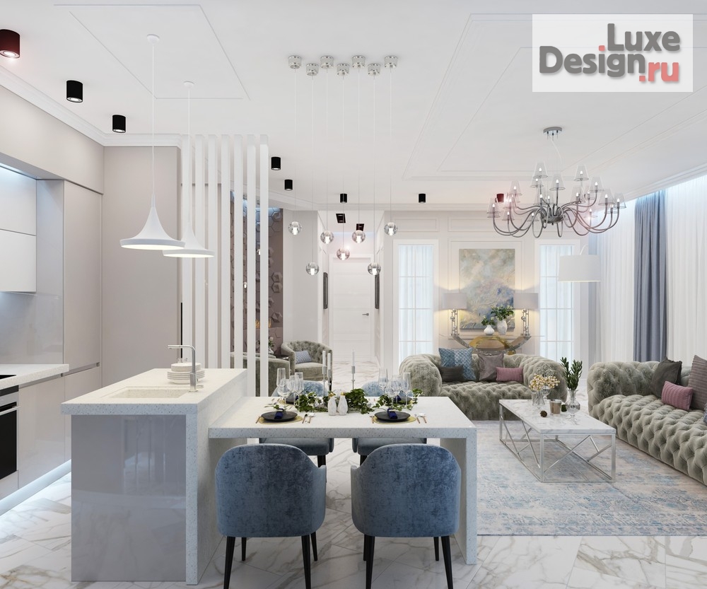 Дизайн интерьера гостиной "Дизайн гостиной" (фото 3)