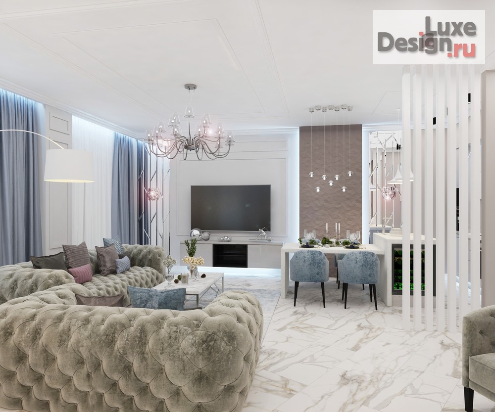 Дизайн интерьера гостиной "Дизайн гостиной" (фото 1)