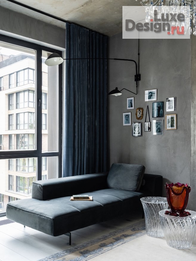 Дизайн интерьера квартиры студии "ЖК Олимпийская Ривьера" (фото 2)