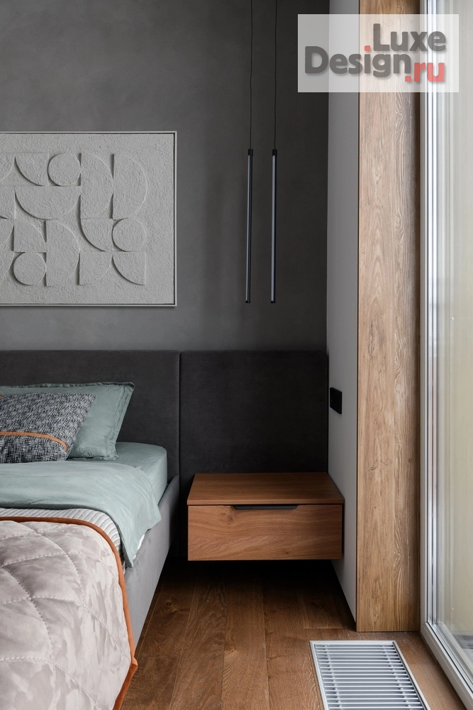 Дизайн интерьера трехкомнатной квартиры "Семейный лофт 90 кв.м." (фото 2)