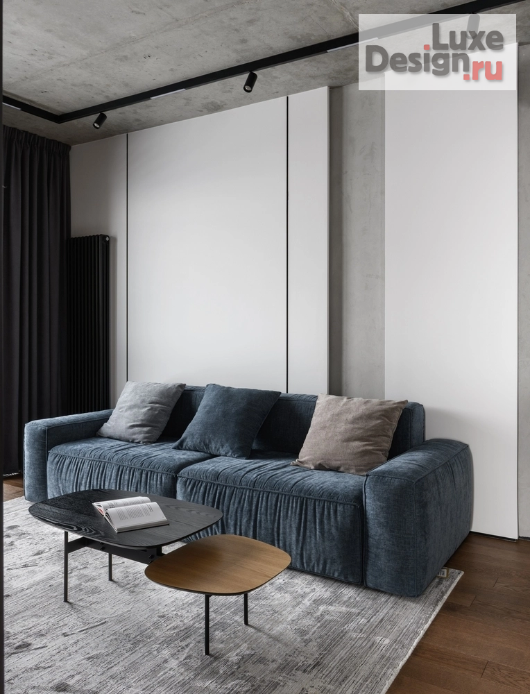 Дизайн интерьера трехкомнатной квартиры "Семейный лофт 90 кв.м." (фото 18)