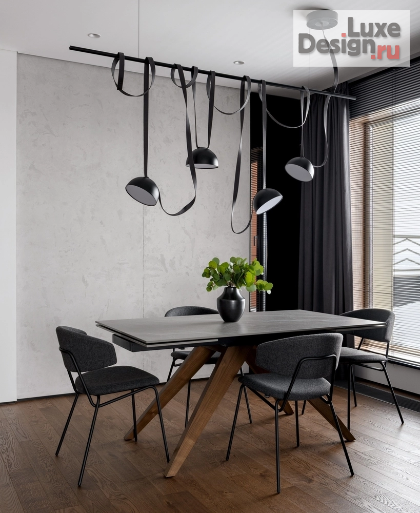 Дизайн интерьера трехкомнатной квартиры "Семейный лофт 90 кв.м." (фото 12)