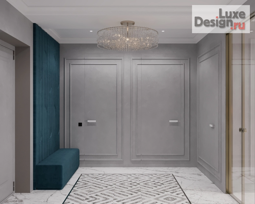 Дизайн интерьера коттеджа "ПЕСТОВО" (фото 1)