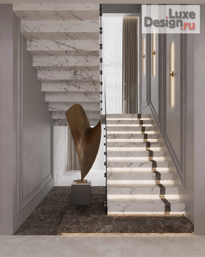 Дизайн интерьера коттеджа "ПЕСТОВО" (фото 17)