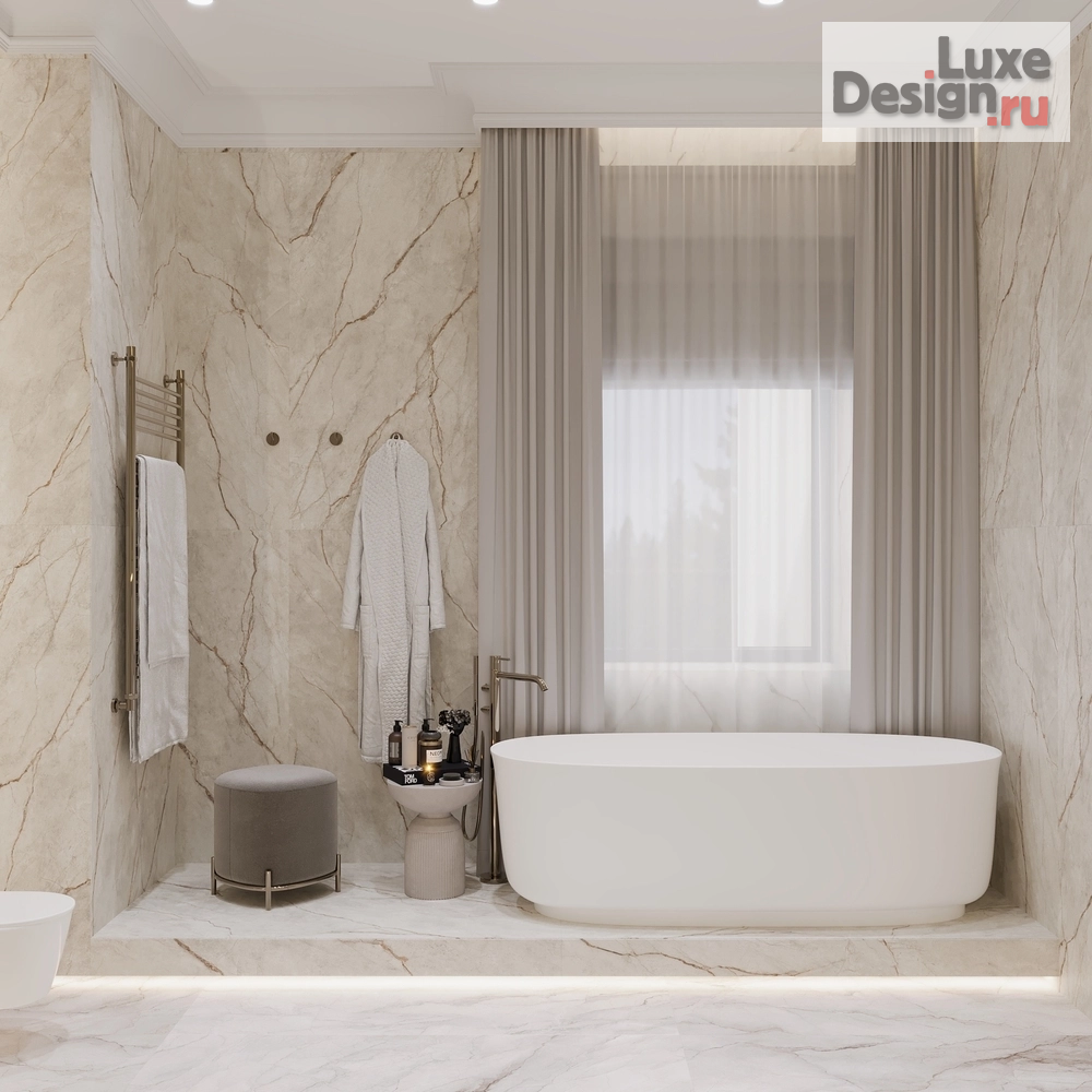 Дизайн интерьера коттеджа "ПЕСТОВО" (фото 64)