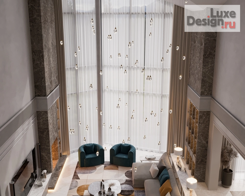 Дизайн интерьера коттеджа "ПЕСТОВО" (фото 13)