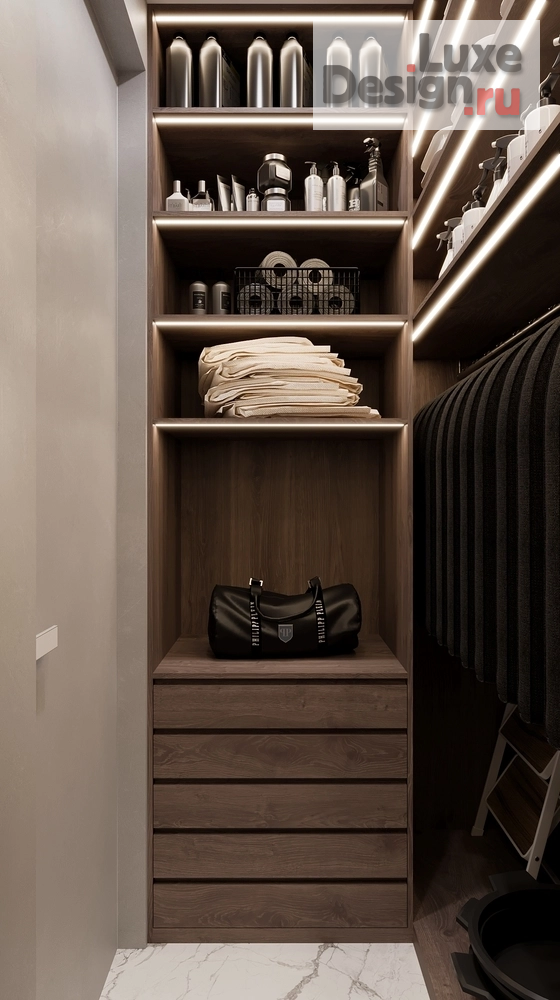 Дизайн интерьера коттеджа "ПЕСТОВО" (фото 76)