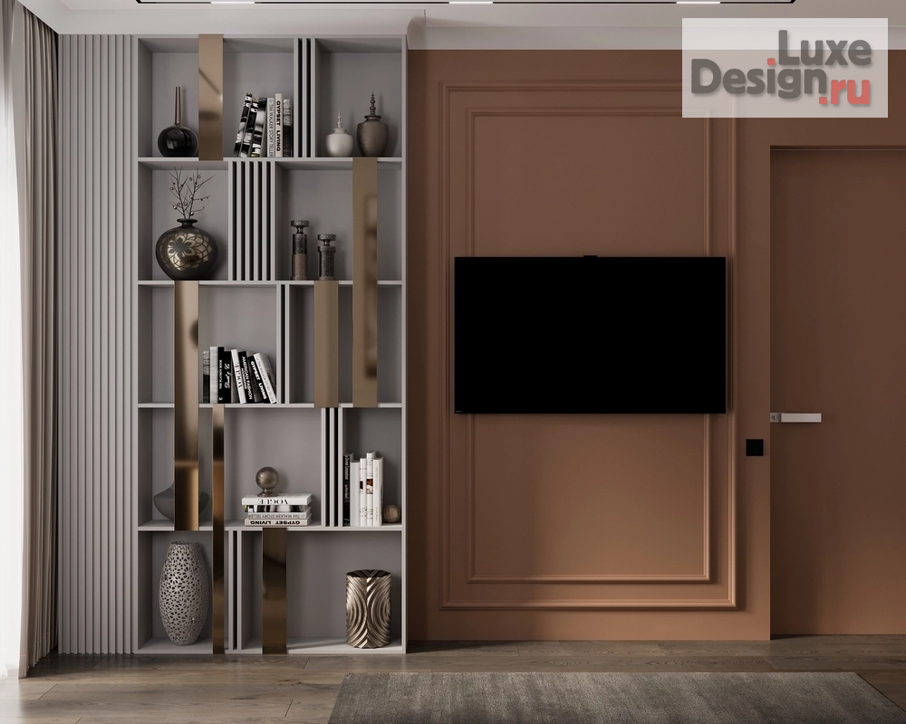 Дизайн интерьера коттеджа "ПЕСТОВО" (фото 25)