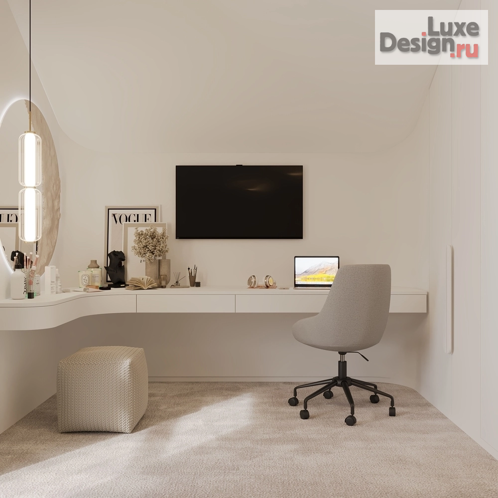 Дизайн интерьера коттеджа "ПЕСТОВО" (фото 39)