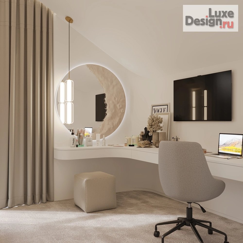 Дизайн интерьера коттеджа "ПЕСТОВО" (фото 40)