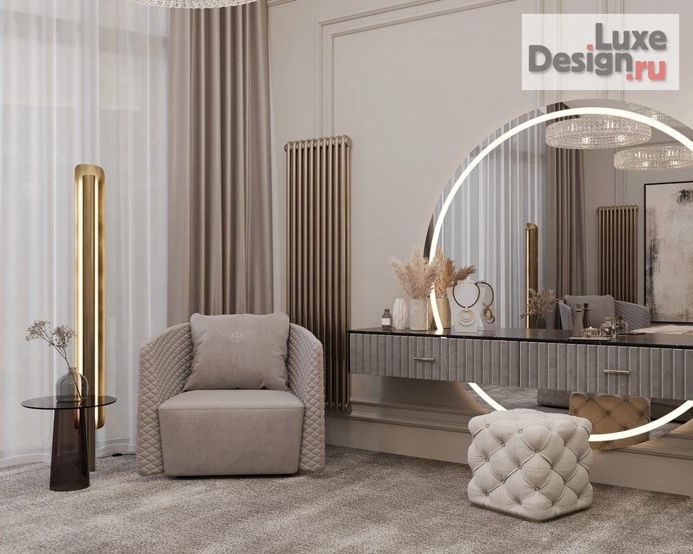 Дизайн интерьера коттеджа "ПЕСТОВО" (фото 63)