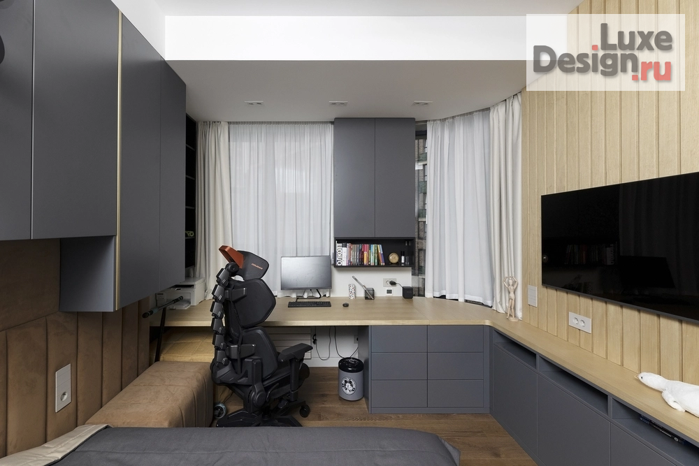 Дизайн интерьера трехкомнатной квартиры "NOW (фото реализованного проекта)" (фото 30) от дизайнера Студия дизайна интерьера InteriorsWorldArt Дизайн интерьера трехкомнатной квартиры "NOW (фото реализованного проекта)" (фото 30)