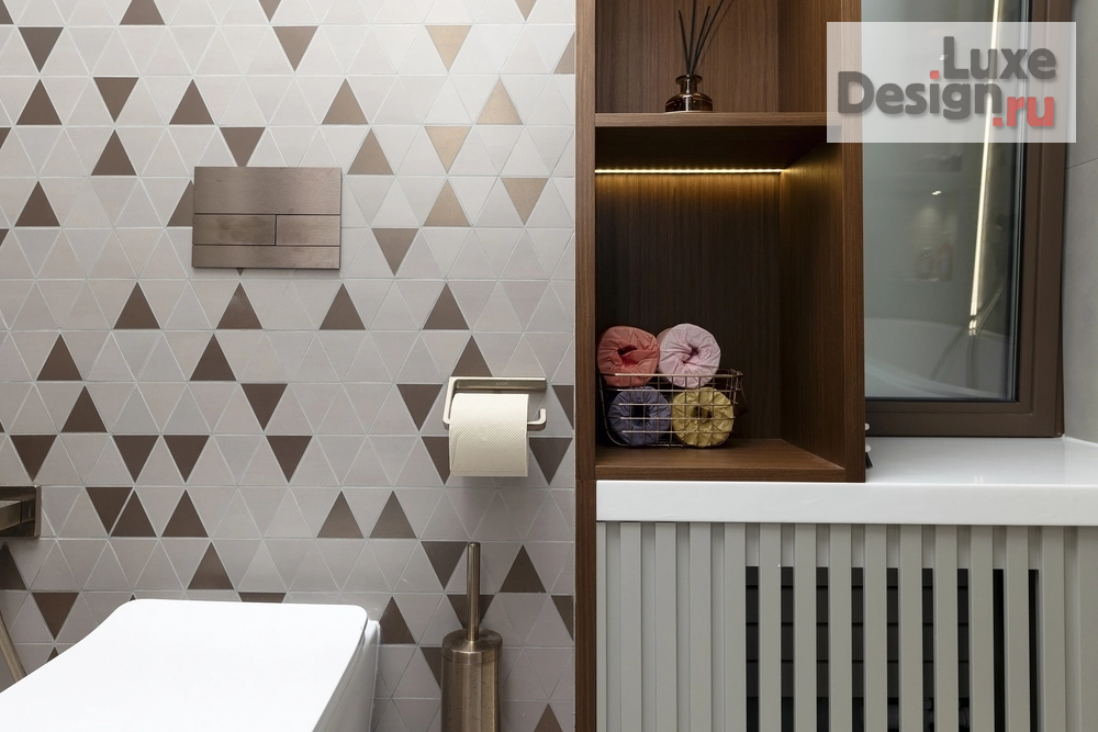 Дизайн интерьера трехкомнатной квартиры "NOW (фото реализованного проекта)" (фото 41) от дизайнера Студия дизайна интерьера InteriorsWorldArt Дизайн интерьера трехкомнатной квартиры "NOW (фото реализованного проекта)" (фото 41)