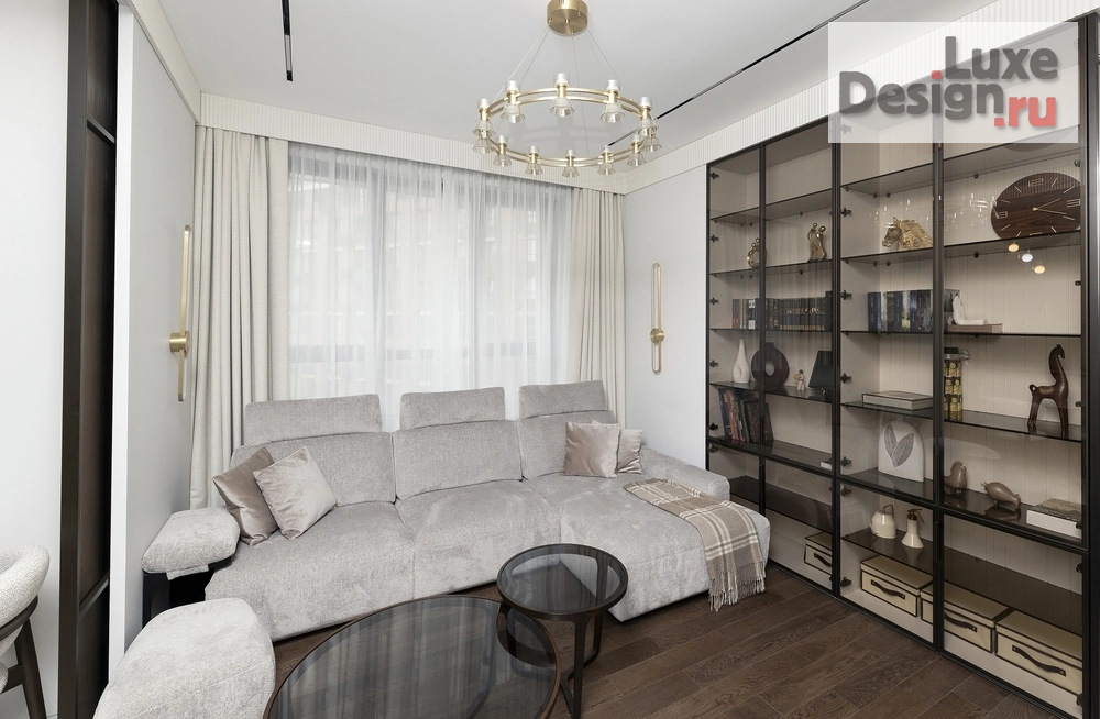 Дизайн интерьера трехкомнатной квартиры "NOW (фото реализованного проекта)" (фото 9) от дизайнера Студия дизайна интерьера InteriorsWorldArt Дизайн интерьера трехкомнатной квартиры "NOW (фото реализованного проекта)" (фото 9)