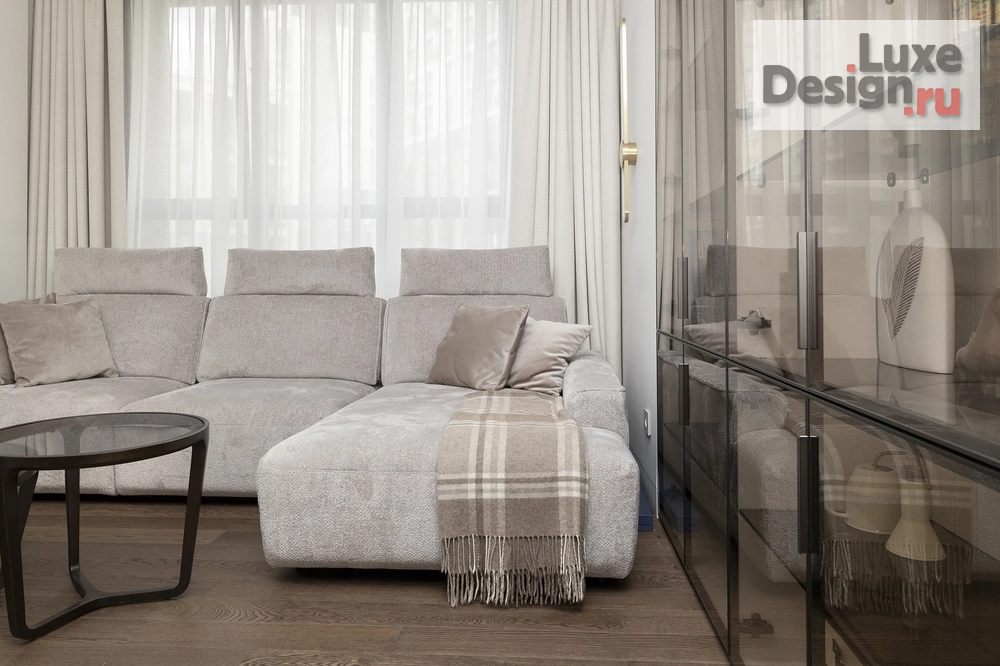 Дизайн интерьера трехкомнатной квартиры "NOW (фото реализованного проекта)" (фото 10) от дизайнера Студия дизайна интерьера InteriorsWorldArt Дизайн интерьера трехкомнатной квартиры "NOW (фото реализованного проекта)" (фото 10)