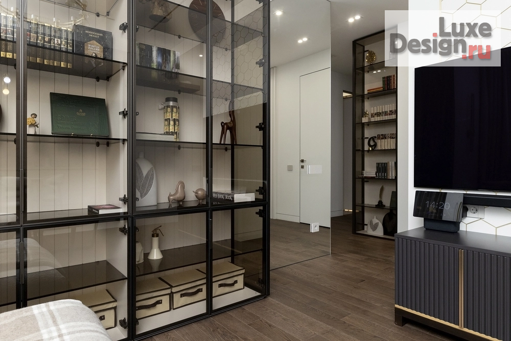 Дизайн интерьера трехкомнатной квартиры "NOW (фото реализованного проекта)" (фото 12) от дизайнера Студия дизайна интерьера InteriorsWorldArt Дизайн интерьера трехкомнатной квартиры "NOW (фото реализованного проекта)" (фото 12)