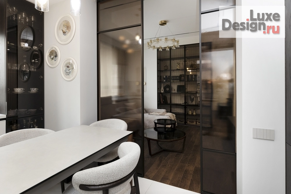 Дизайн интерьера трехкомнатной квартиры "NOW (фото реализованного проекта)" (фото 4) от дизайнера Студия дизайна интерьера InteriorsWorldArt Дизайн интерьера трехкомнатной квартиры "NOW (фото реализованного проекта)" (фото 4)