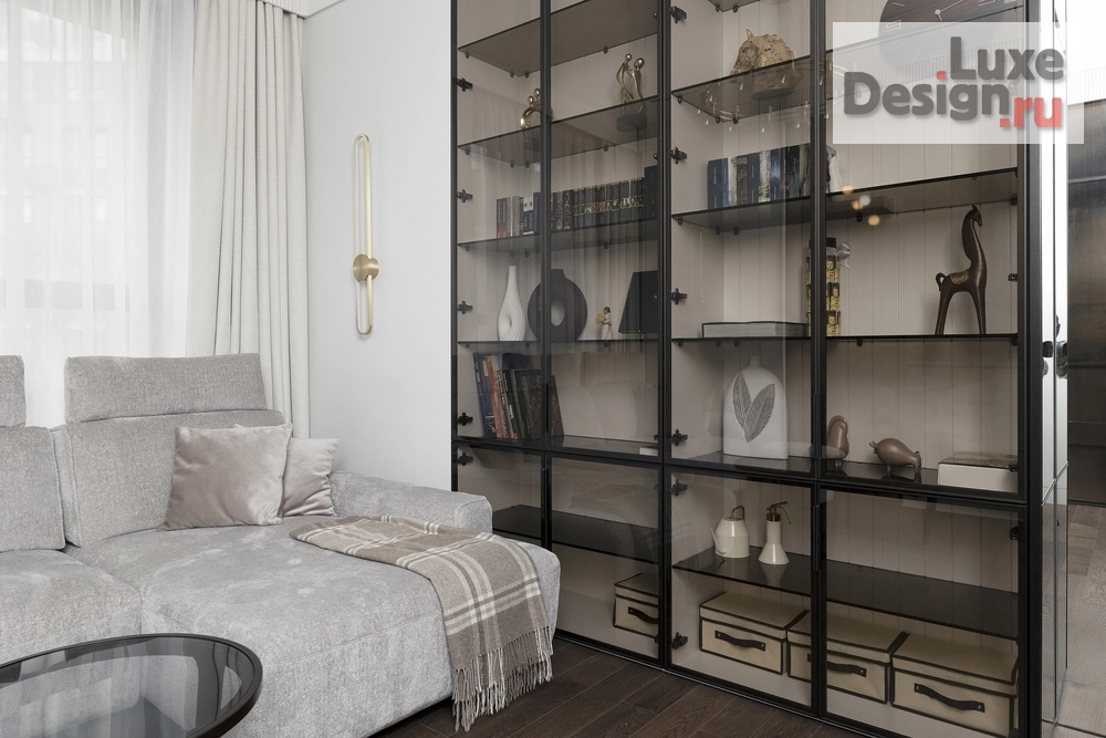 Дизайн интерьера трехкомнатной квартиры "NOW (фото реализованного проекта)" (фото 14) от дизайнера Студия дизайна интерьера InteriorsWorldArt Дизайн интерьера трехкомнатной квартиры "NOW (фото реализованного проекта)" (фото 14)