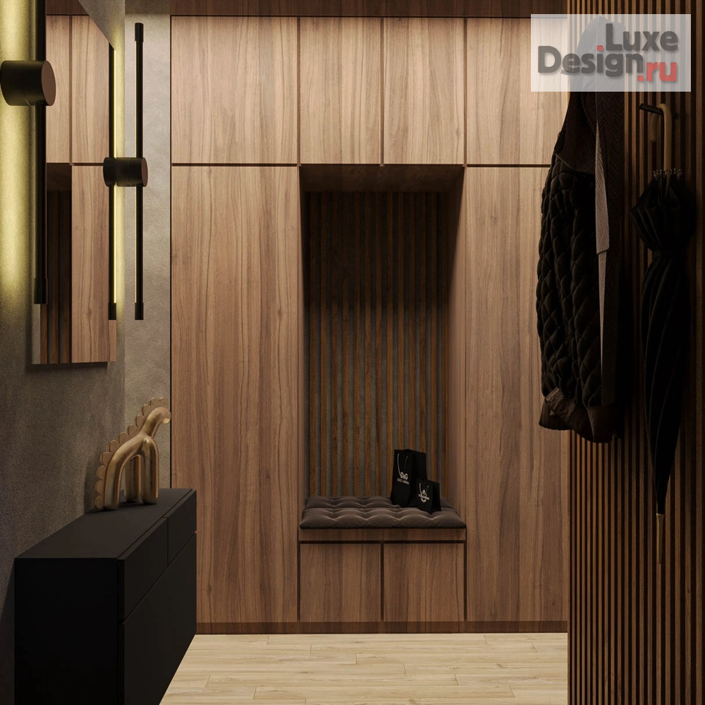 Дизайн интерьера двухкомнатной квартиры "Квартира в темных тонах" (фото 14)