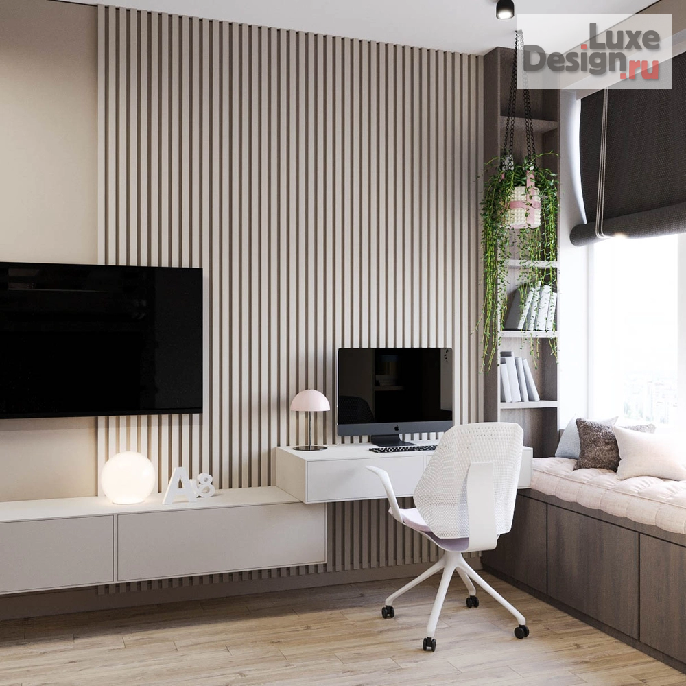 Дизайн интерьера двухкомнатной квартиры "Квартира в темных тонах" (фото 7)