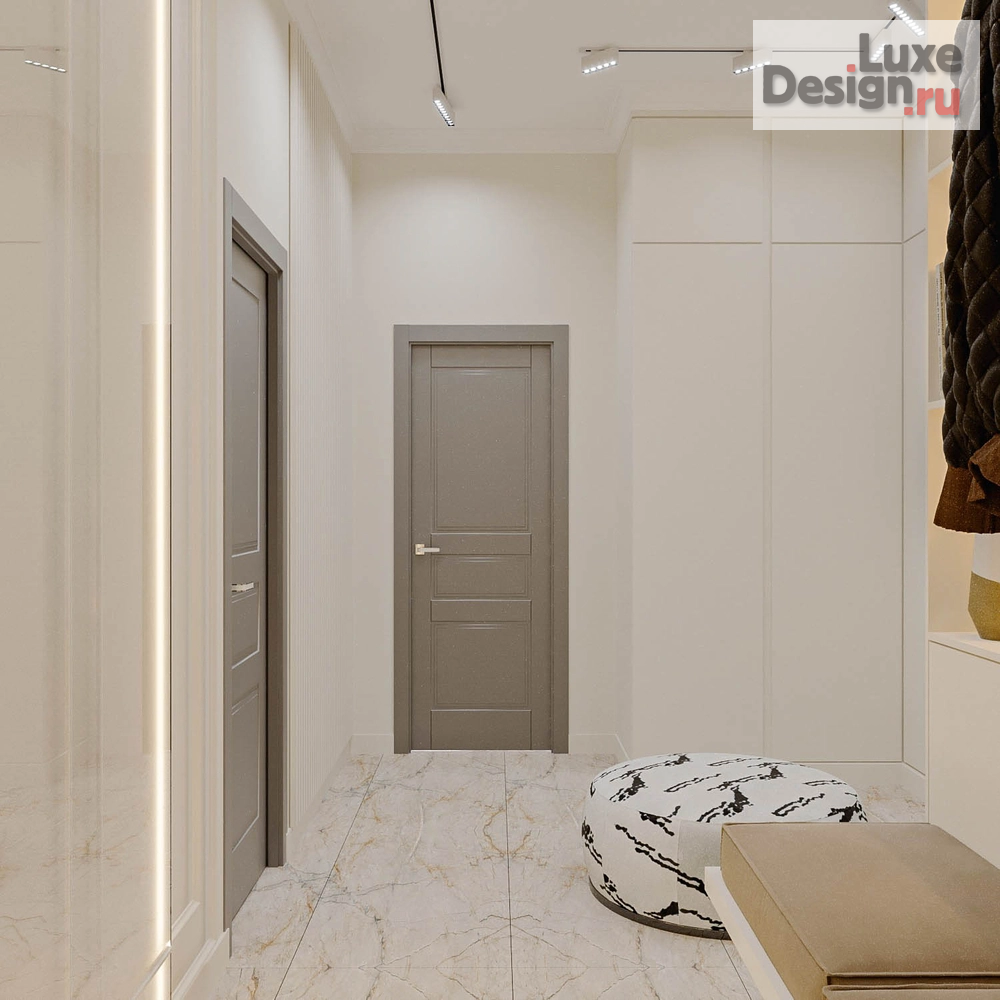 Дизайн интерьера четырехкомнатной квартиры "Светлая и просторная квартира в центре" (фото 11)