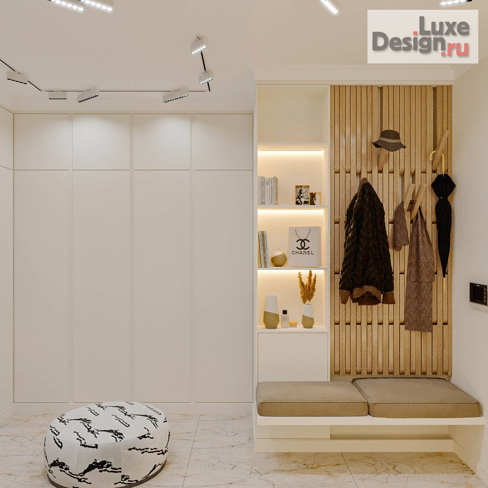 Дизайн интерьера четырехкомнатной квартиры "Светлая и просторная квартира в центре" (фото 12)