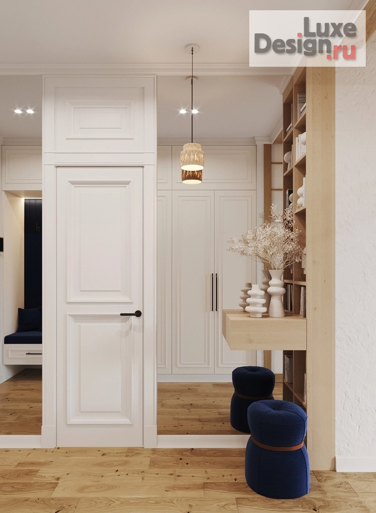 Дизайн интерьера двухкомнатной квартиры "Зиларт" (фото 1)