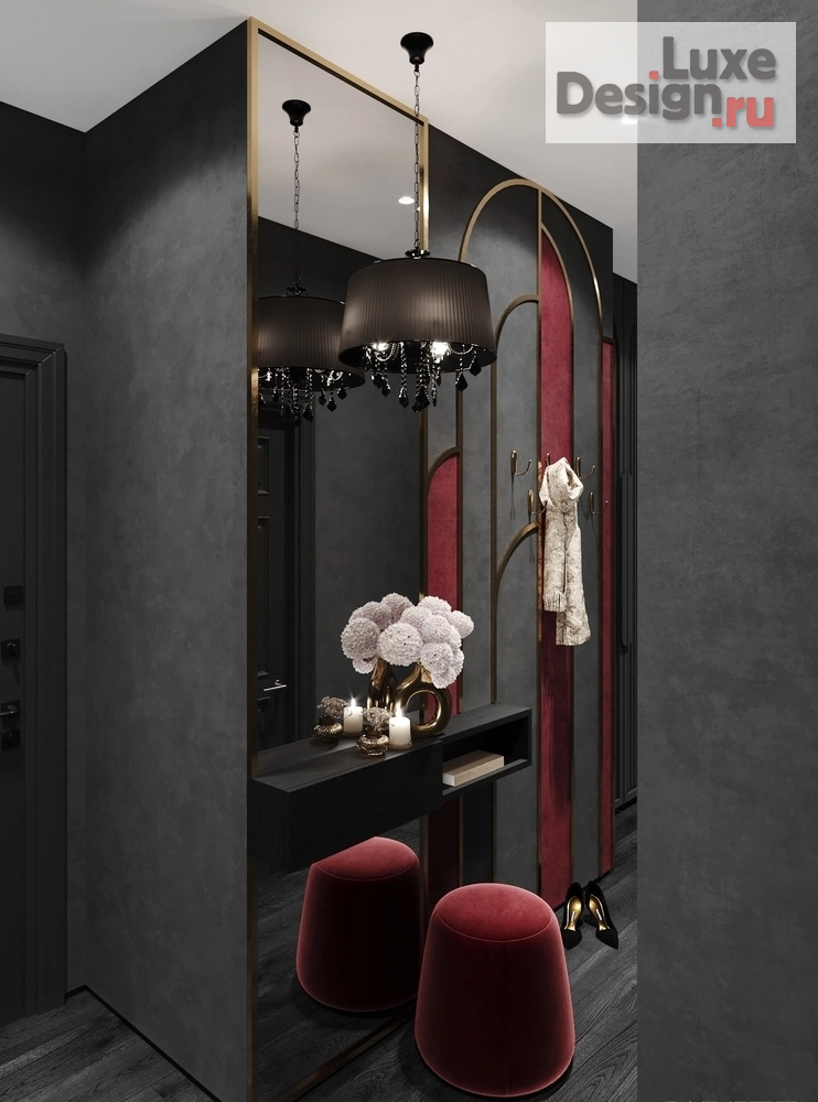 Дизайн интерьера трехкомнатной квартиры "Яркая квартира в ЖК Авиатор" (фото 4)