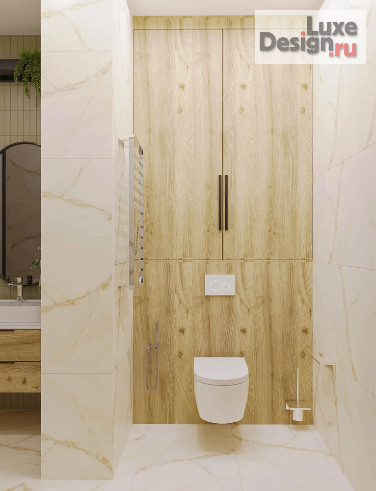 Дизайн интерьера двухкомнатной квартиры "Квартира в ЖК Видный " (фото 33)