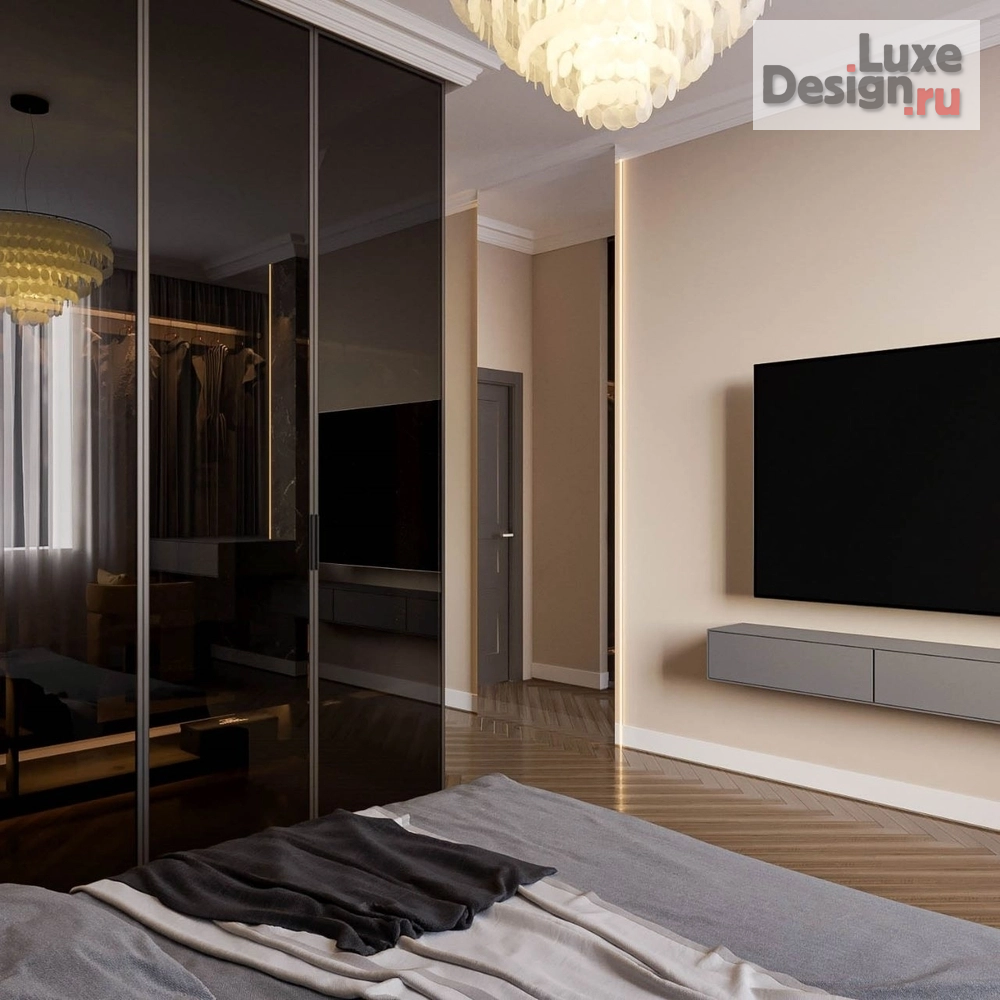 Дизайн интерьера четырехкомнатной квартиры "Светлая и просторная квартира в центре" (фото 19)