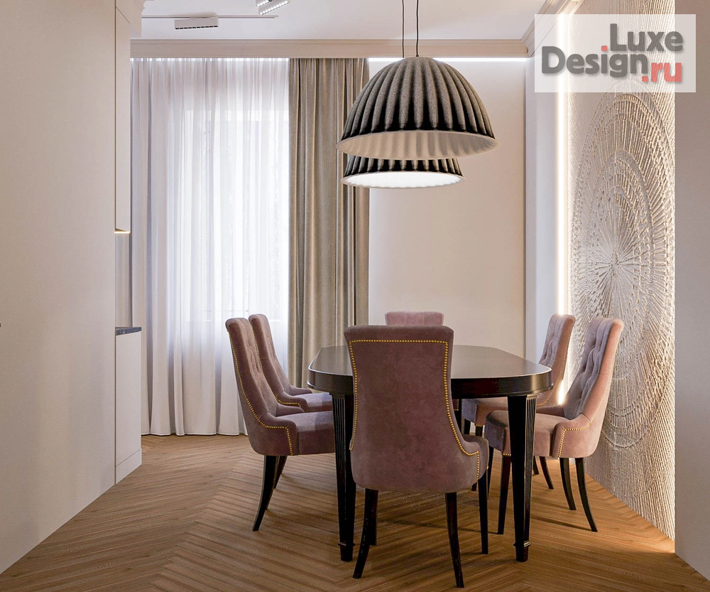 Дизайн интерьера четырехкомнатной квартиры "Светлая и просторная квартира в центре" (фото 32)