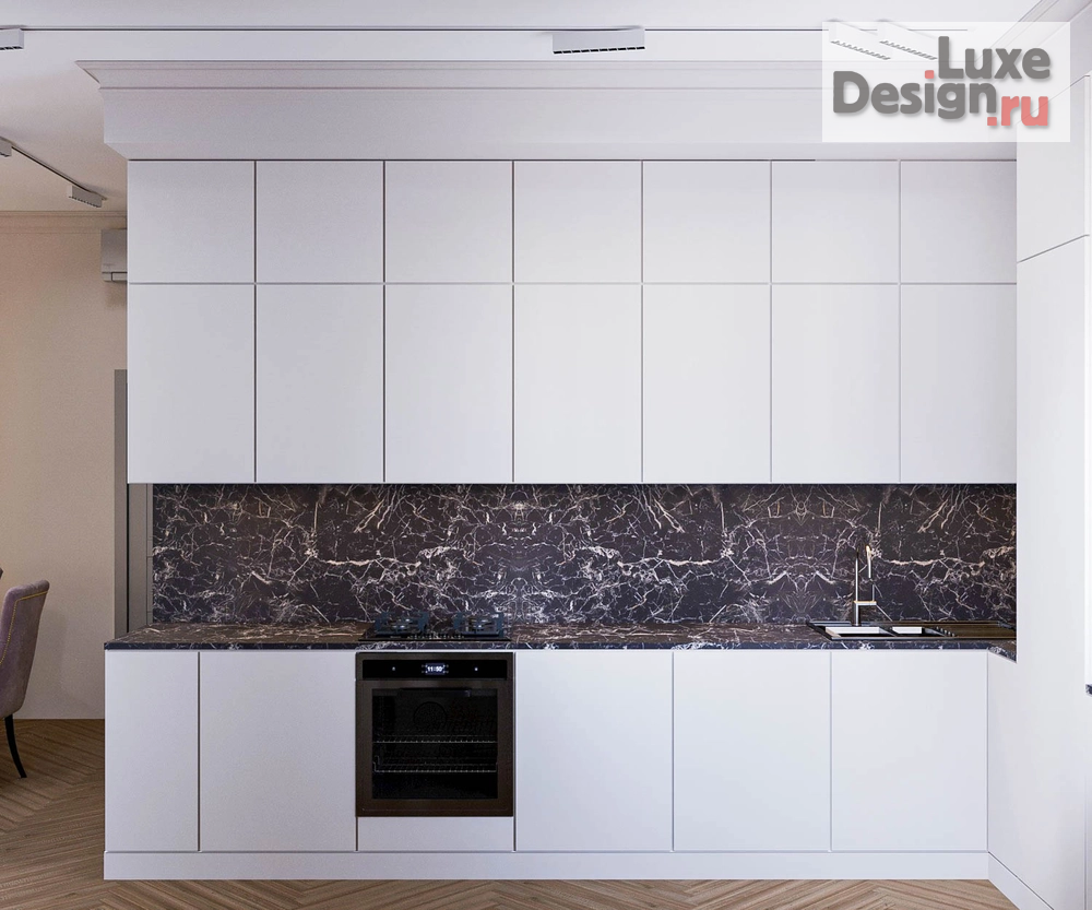 Дизайн интерьера четырехкомнатной квартиры "Светлая и просторная квартира в центре" (фото 2)