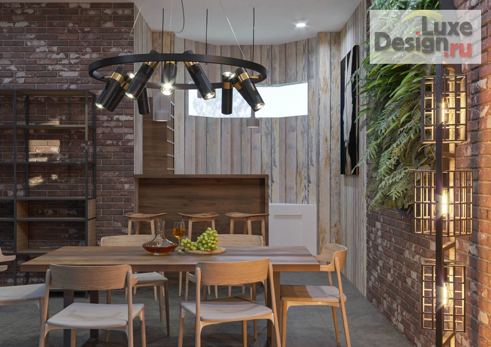 Дизайн интерьера коттеджа "Мичуринский" (фото 10)