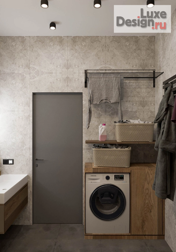 Дизайн интерьера двухкомнатной квартиры "Квартира в темных тонах" (фото 27)