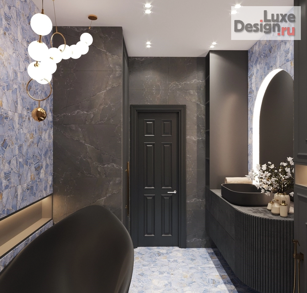 Дизайн интерьера трехкомнатной квартиры "Яркая квартира в ЖК Авиатор" (фото 7)