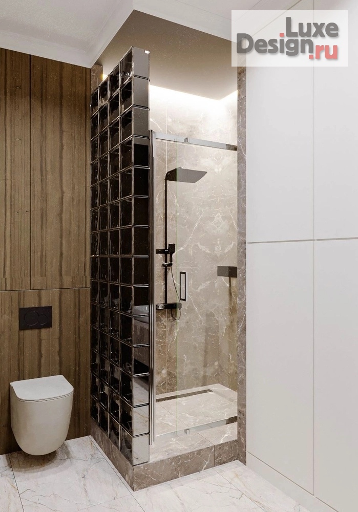 Дизайн интерьера четырехкомнатной квартиры "Светлая и просторная квартира в центре" (фото 23)