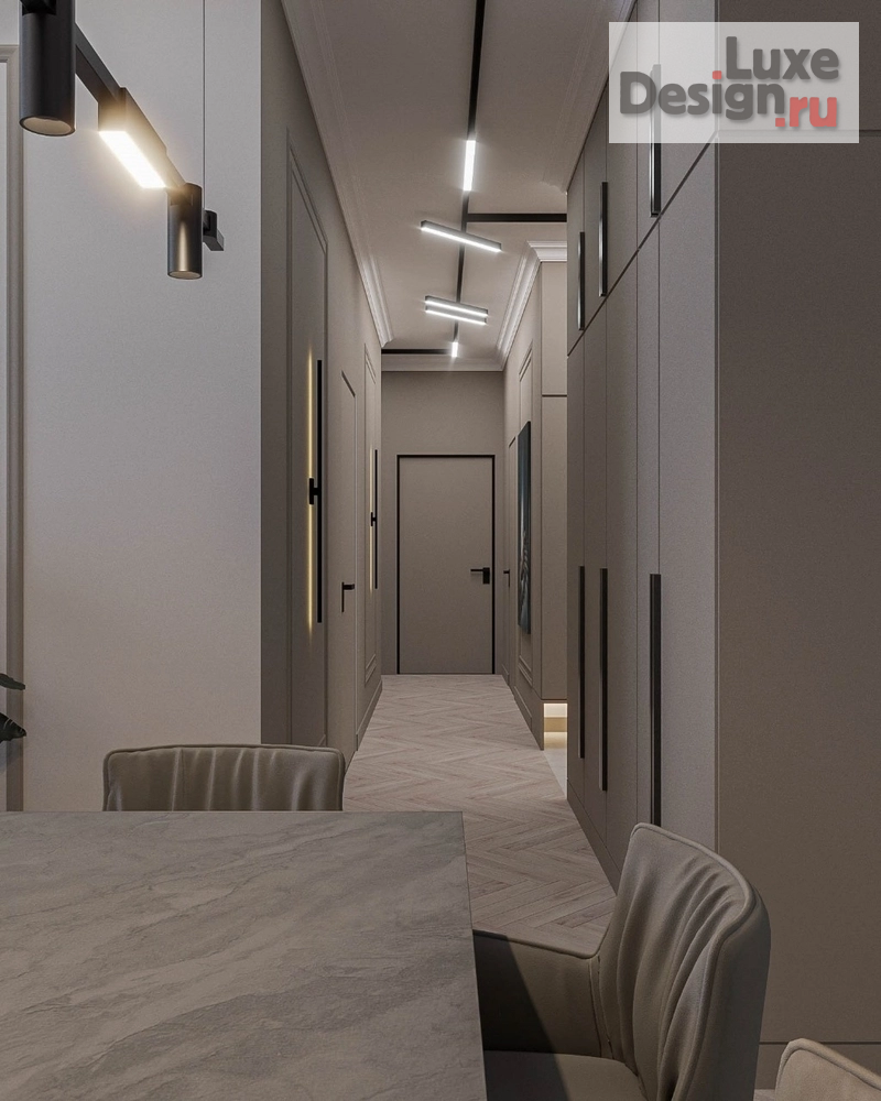 Дизайн интерьера четырехкомнатной квартиры "4-х комнатная квартира" (фото 18)