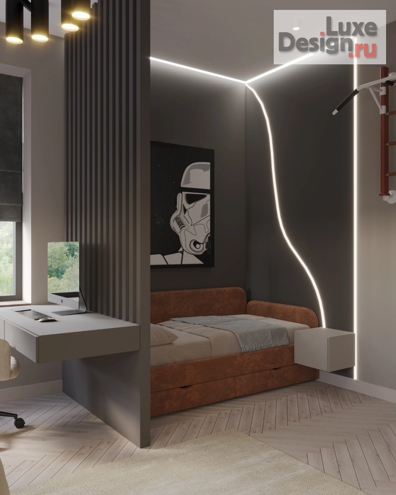 Дизайн интерьера четырехкомнатной квартиры "4-х комнатная квартира" (фото 34)