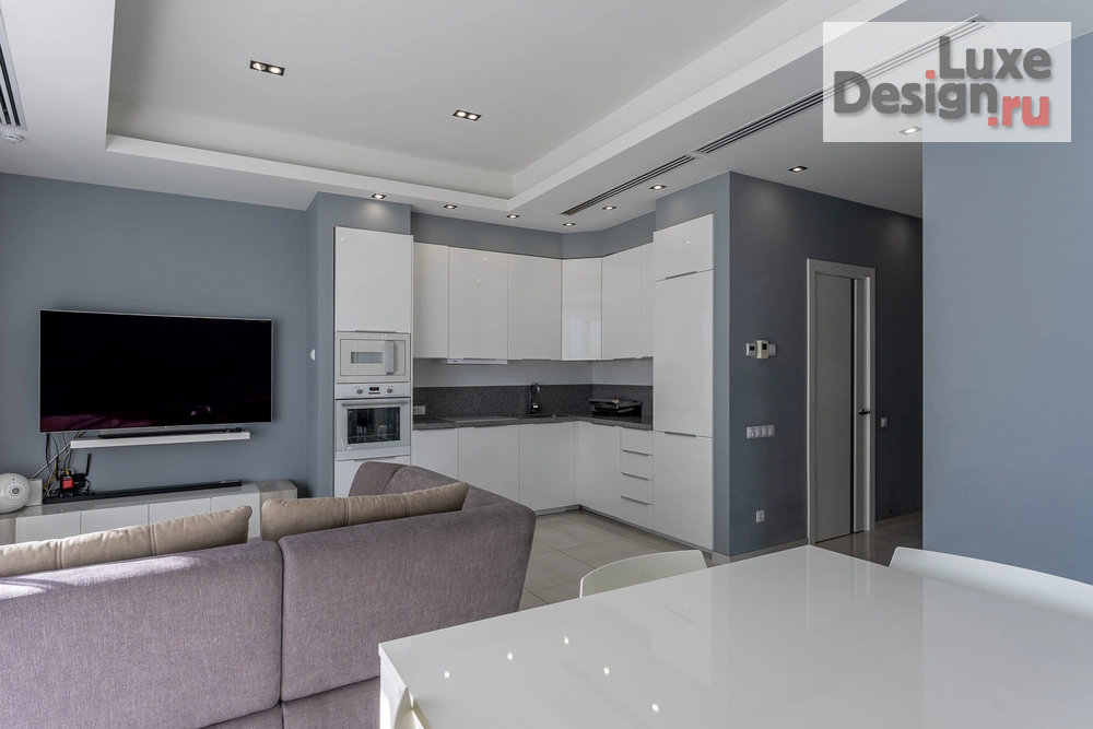 Дизайн интерьера трехкомнатной квартиры "Дизайн интерьера. Тульская." (фото 4)