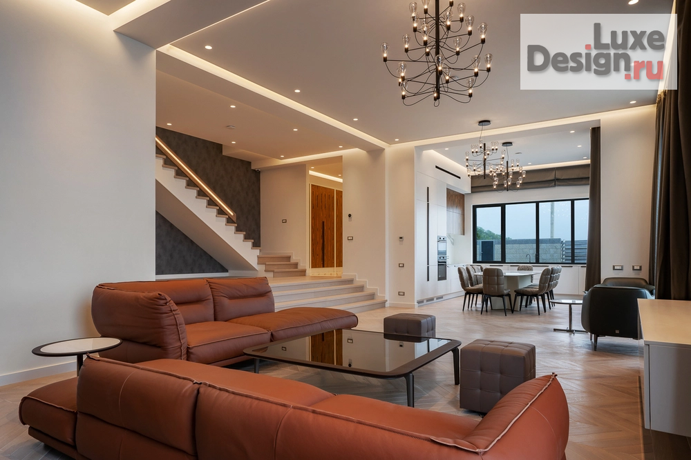 Дизайн интерьера коттеджа "Отделка коттеджа под ключ" (фото 11)