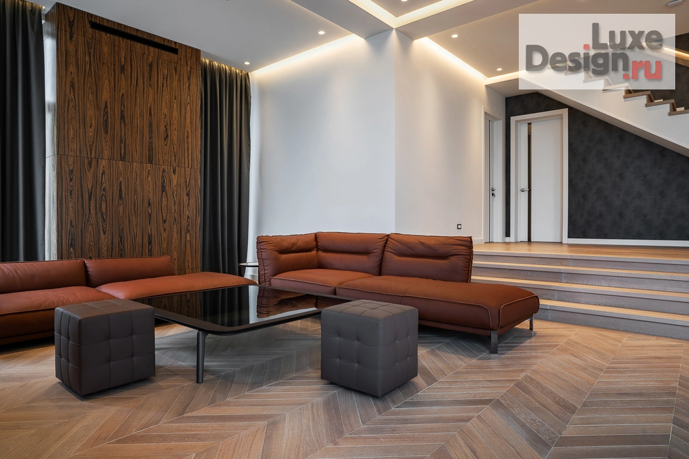 Дизайн интерьера коттеджа "Отделка коттеджа под ключ" (фото 2)