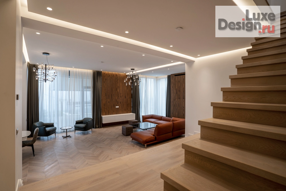 Дизайн интерьера коттеджа "Отделка коттеджа под ключ" (фото 15)