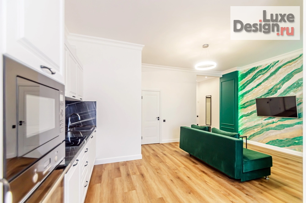 Дизайн интерьера однокомнатной квартиры "Ремонт однокомнатной квартиры" (фото 8)