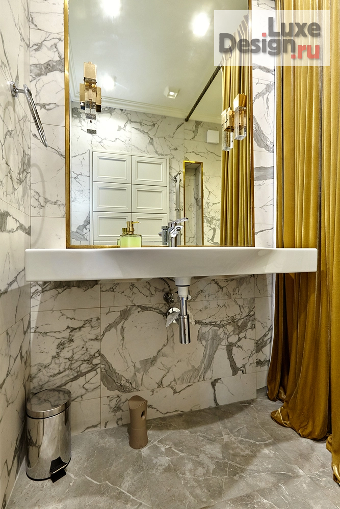 Дизайн интерьера трехкомнатной квартиры "Дизайн-проект г. Москва (ул. Гарибальди)" (фото 1)